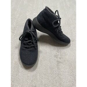 AllBirds Wool Runner 0719 NV1 WRU Womens Size 7 Gray Tennis Shoes Lace Up Merino